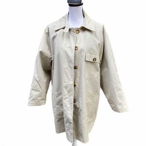 Eddie Bauer Khaki Field Barn Coat Jacket Size M
